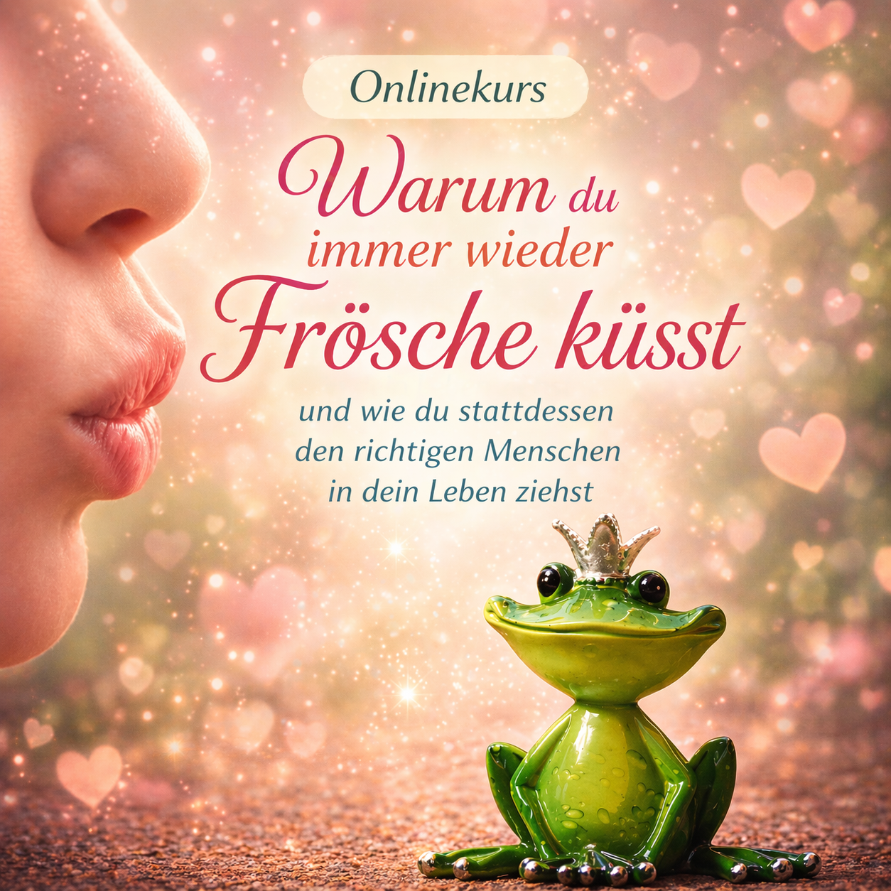 Warum Du immer wieder Frösche küsst - und wie du stattdessen den Richtigen in dein Leben ziehst