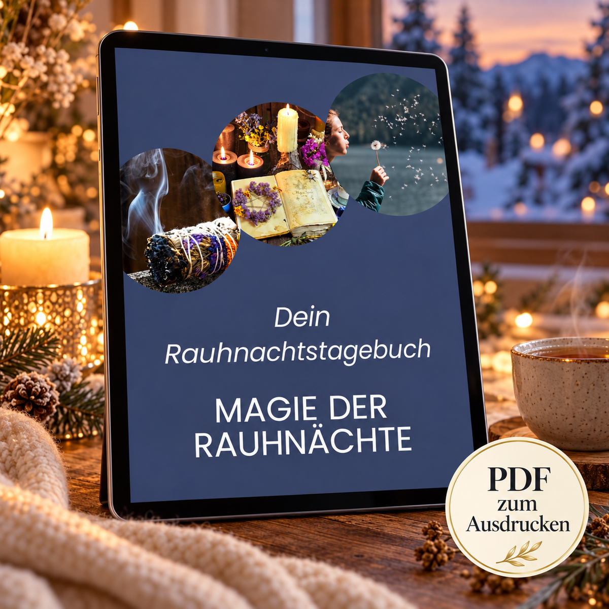 Magie der Rauhnächte - Dein Tagebuch für die Zeit zwischen den Jahren