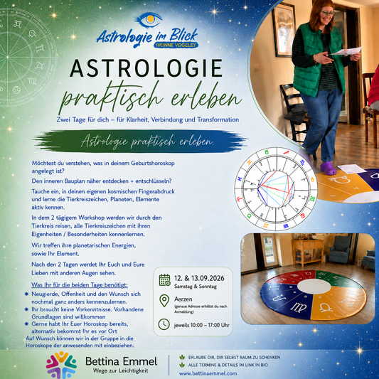 Astrologie praktisch erleben