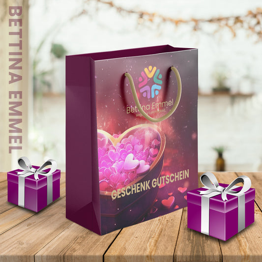 Geschenk Gutscheine